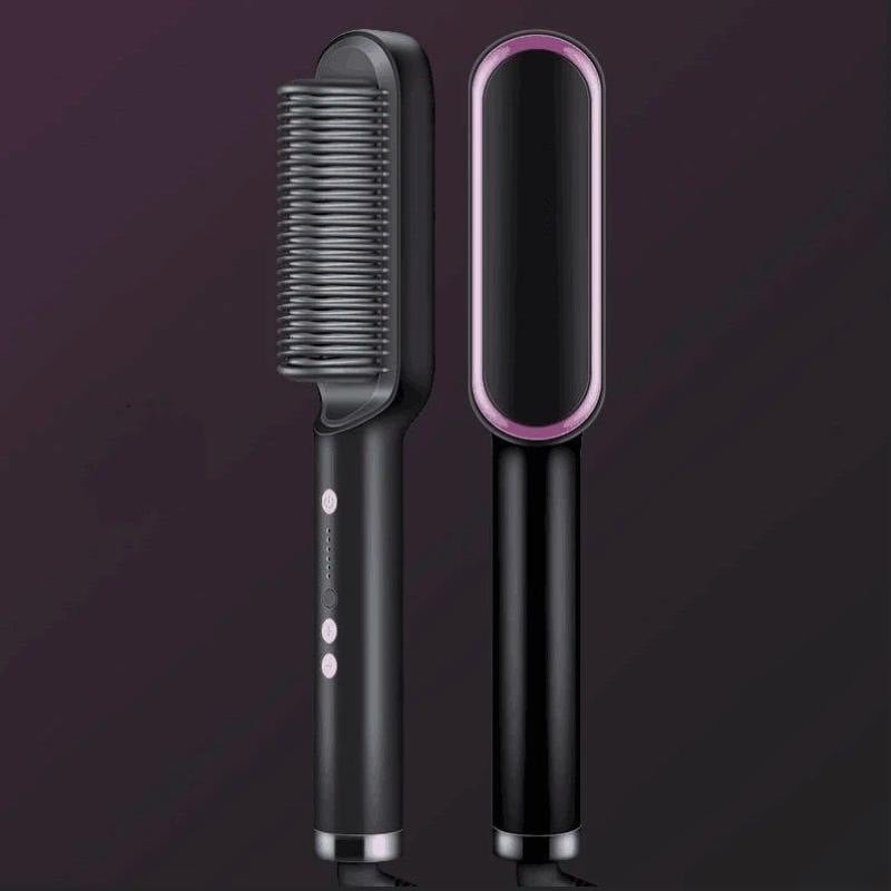 Lazy Curler Hair Stick with Straight Hair Comb