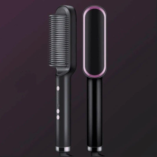 Lazy Curler Hair Stick with Straight Hair Comb